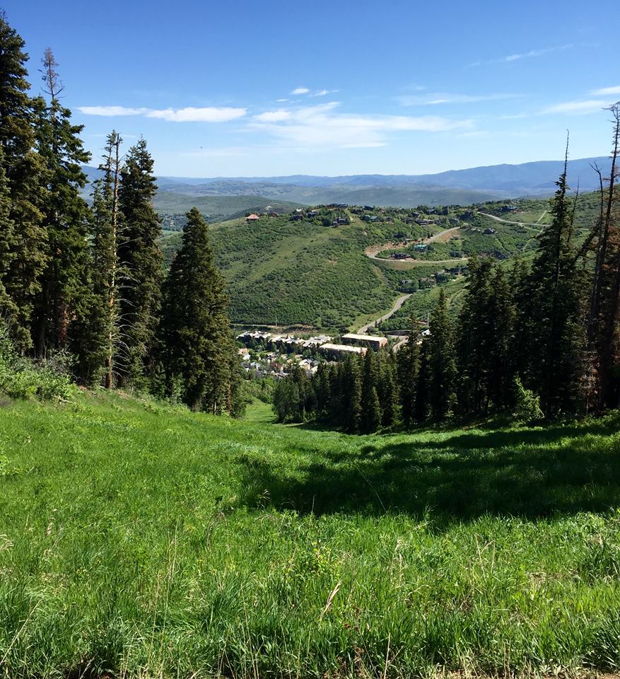 Looking Down on Park City - Jim Baron
