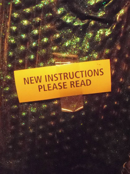 New Instructions, Please Read - Smith